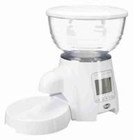 Trixie tx7 automatische voerdispenser wit - thumbnail