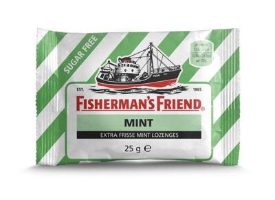 Keelpastilles fishermans friend mint suikervrij | 24 stuks