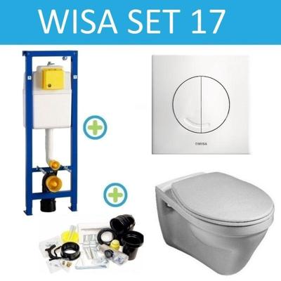 Wisa XS Gustavberg Saval Argos set17 Wit
