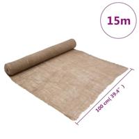 Jute rol 200 g/m 1x15 m 100% jute - thumbnail