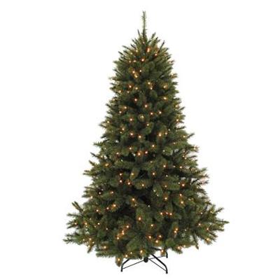 Forest Frosted Pine kunstkerstboom donkergroen LED d140 h215 cm Triumph Tree - Triumph tree