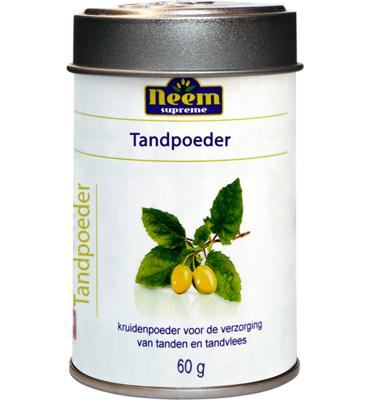 Supreme tandpoeder fresh 60 Gram
