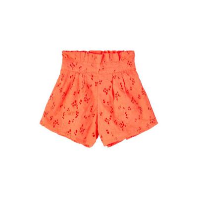 NAME IT KIDS short Fanne van biologisch katoen oranje NAME IT KIDS short Fanne van biologisch katoen oranje