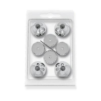 Audio Selection Kegels + Onderlegschijven 36 mm zilver