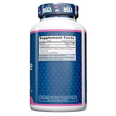 L-Carnitine 250mg Haya Labs 60caps