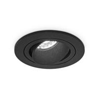 Philadelphia LED inbouwspot - Dimbaar - Incl. GU10 - 6500K - 4 Watt - Zwart - Kantelbaar - IP20 voor binnen - Rond - thumbnail