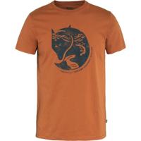 Fjallraven Arctic Fox T-shirt Heren Terracotta Brown M - thumbnail