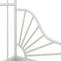VidaXL Bedframe verlengbaar metaal wit 80x130/200 cm - thumbnail