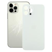 Eenvoudige vervanging Big Camera Hole Battery Back Cover voor iPhone 12 Pro Max (Wit) - thumbnail