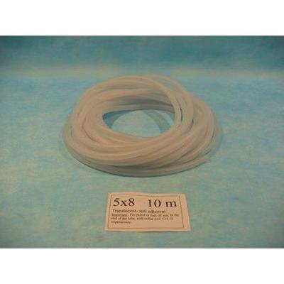 Bicy-Fill benzineslang 5-8mm PVC p/10 meter transparant