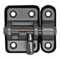 Deurklink EDM 85511 Zilverkleurig 20 mm Versterkt - thumbnail
