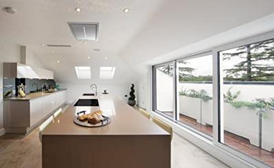 Conventionele Afzuigkap Cata BENNU SLIM 900X Staal