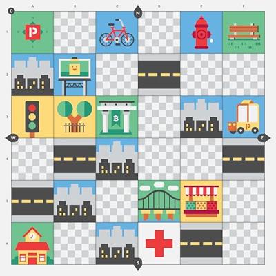 Primo Toys PRIMO010A-DE Cubetto STEM Coding Adventure Pack Big City Uitbreidingsset Vanaf 3 jaar - thumbnail