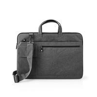 Laptoptas | Schouderriem | 8 Opbergvakken | 17 - 18 inch | Zwart - thumbnail