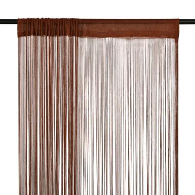 VidaXL Draadgordijnen 140x250 cm bruin 2 st VidaXL Draadgordijnen 140x250 cm bruin 2 st