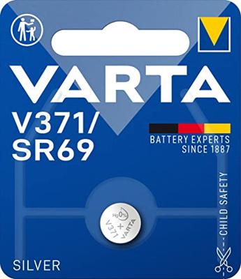 Varta Knoopcel 371 1.55 V 1 stuk(s) 30 mAh Zilveroxide SILVER Coin V371/SR69 Bli 1