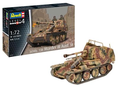 Revell 1/72 Sd. Kfz. 138 Marder III Ausf. M Revell 1/72 Sd. Kfz. 138 Marder III Ausf. M