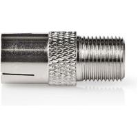 Nedis CSGP41959ME Satelliet- En Antenne-adapter F Female - Iec (coax) Female 10 Stuks Metaal - thumbnail