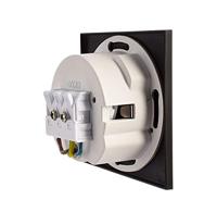 Deko Light Abdeckung eckig schwarz Auge für Alwaid 930493 Afdekking Zwart - thumbnail