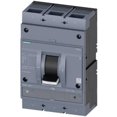 Siemens 3VA1580-5EF32-0AA0 Vermogensschakelaar 1 stuk(s) Instelbereik (stroomsterkte): 560 - 800 A Schakelspanning (max.): 690 V/AC, 750 V/DC (b x h x d) 210 x