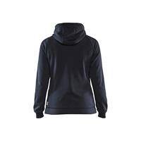 Blåkläder Dames hybride sweater 34642526 | Donker marineblauw/Zwart | Maat M - 7330509726976 - thumbnail