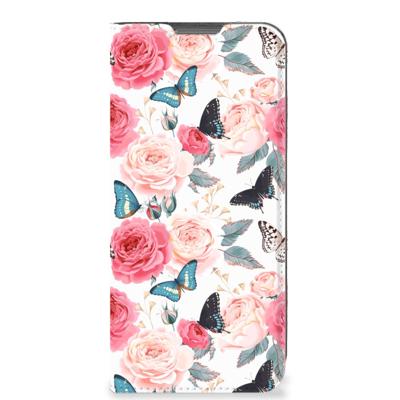 OPPO A77 5G | A57 5G Smart Cover Butterfly Roses OPPO A77 5G | A57 5G Smart Cover Butterfly Roses