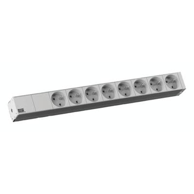 Bachmann 333.819 19 inch Stekkerdoos voor patchkast 1 HE Vast inbouw Wit Bachmann 333.819 19 inch Stekkerdoos voor patchkast 1 HE Vast inbouw Wit