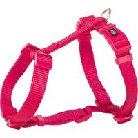 Trixie hondentuig premium h-tuig fuchsia - thumbnail