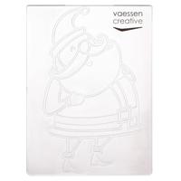 Vaessen Creative • embossing folder kerstman - thumbnail