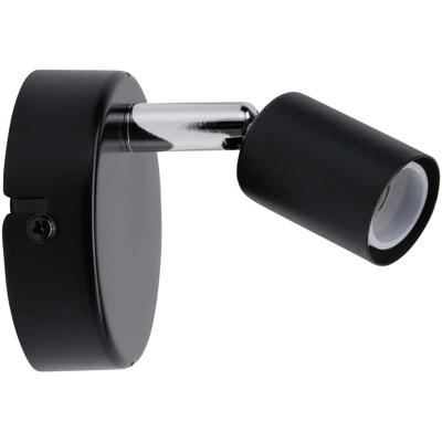 Paulmann Carolina 66750 Wandspot GU10 10 W Antraciet, Chroom Paulmann Carolina 66750 Wandspot GU10 10 W Antraciet, Chroom