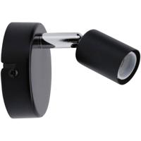 Paulmann Carolina 66750 Wandspot GU10 10 W Antraciet, Chroom - thumbnail