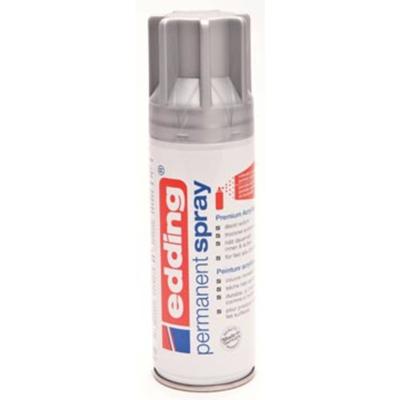 Edding permanent spray 5200, 200 ml, zilver mat Edding permanent spray 5200, 200 ml, zilver mat