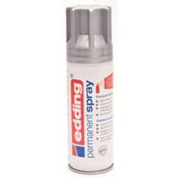 Edding permanent spray 5200, 200 ml, zilver mat - thumbnail