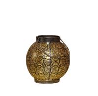 Solar Lantaarn Metaal Ø14cm - thumbnail