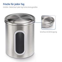 Xavax RVS-blik Voor 500 G Koffiebonen - thumbnail