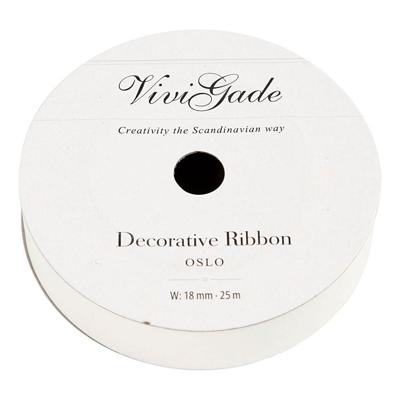 Creativ Company Cadeaulint mat wit, 25m
