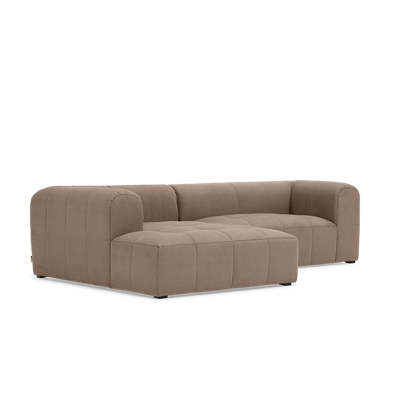 Modulaire Hoekbank Honolulu Bruin Stof