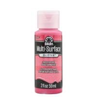 FolkArt • multi-surface glitter firey red 59ml - thumbnail