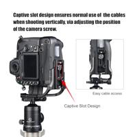 Sunwayfoto L-Plate for Nikon D850 (incl. grip PNLD850G) - thumbnail