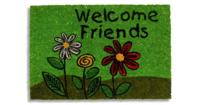 Deurmat Welcome Friends Ruco Print Hamat - Hamat - thumbnail