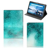 Hoes Lenovo Tablet M10 Painting Blue - thumbnail