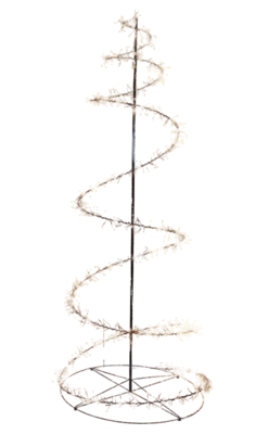 Boom swirl cluster 960led ip44 trafo met timer en dimmer hoogte 2.1 m classic warm Anna's Collection - Annas collection