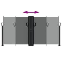 VidaXL Windscherm uittrekbaar 120x1000 cm antraciet - thumbnail