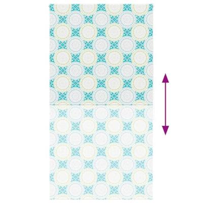 Doucherolgordijn 120x240 cm stofbreedte 116 cm