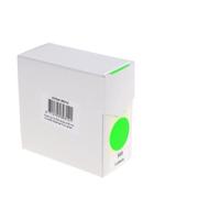Etiket Rillprint 35mm 500st op rol fluor groen - thumbnail