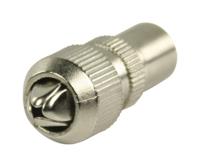 Valueline vlsp40902m ongesoldeerde coax connectoren coax mannelijk metaal - thumbnail