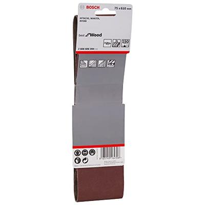 Bosch Accessories 2608606094 2608606094 Schuurband Korrelgrootte (num) 150 (l x b) 610 mm x 75 mm 3 stuk(s) Bosch Accessories 2608606094 2608606094 Schuurband Korrelgrootte (num) 150 (l x b) 610 mm x 75 mm 3 stuk(s)