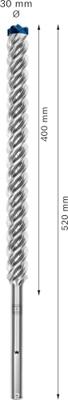 Bosch hamerboor - Expert SDS MAX-8X - 30x400/520 mm