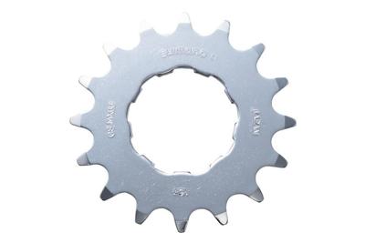 Shimano DXR CS-MX66 Tandwiel Single Speed 16T - Zilver Shimano DXR CS-MX66 Tandwiel Single Speed 16T - Zilver