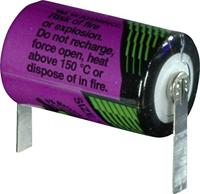Tadiran Batteries SL 550 T Speciale batterij 1/2 AA Geschikt voor hoge temperaturen, U-soldeerlip Lithium 3.6 V 900 mAh 1 stuk(s) - thumbnail